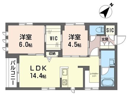 ヒルトップ コート ソレイユ 間取り
