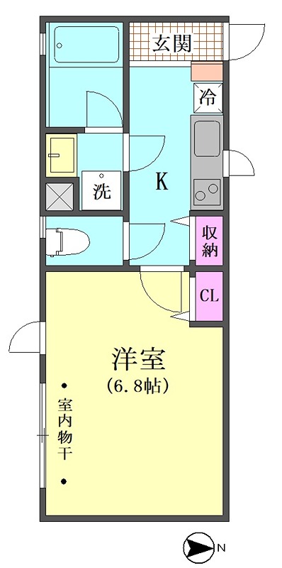 ライジングサン・武蔵小山 間取り