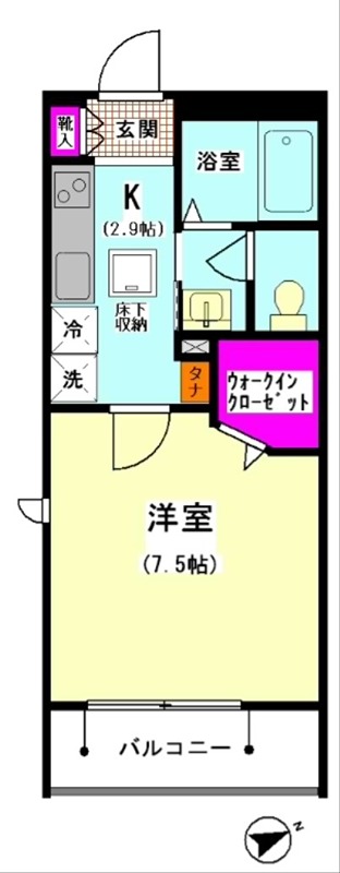 ベレオA3 間取り