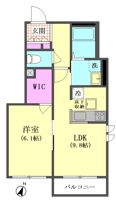 山王・兆 間取り