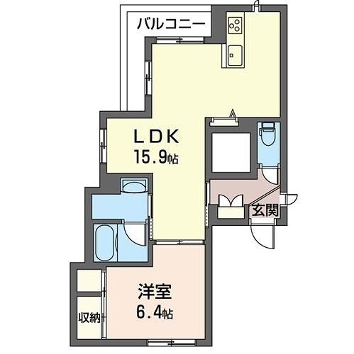 リベルテ 戸越 間取り