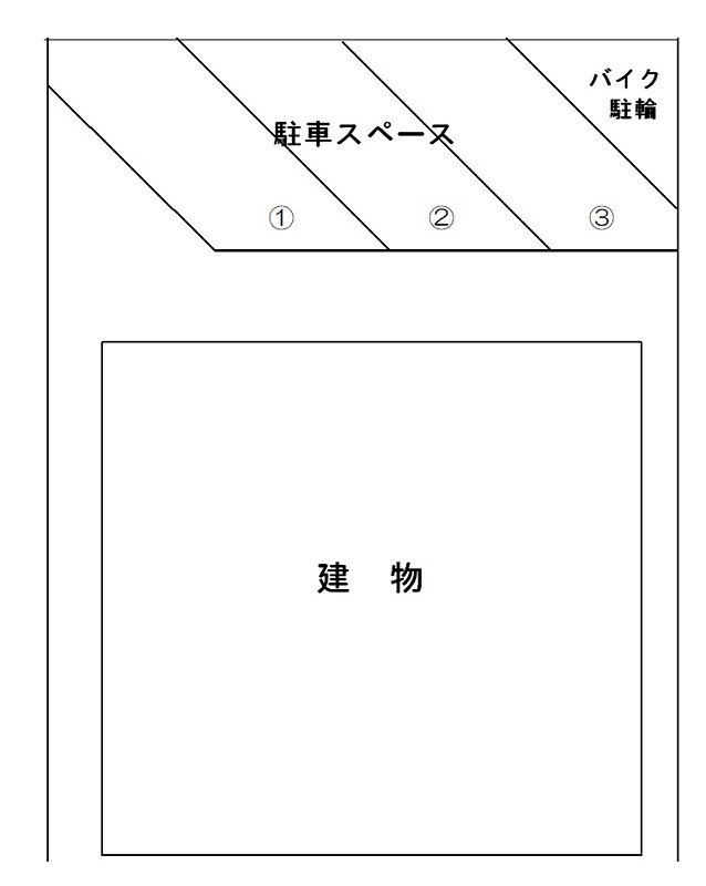 ラフィーネ久が原壱番館駐車場 間取り