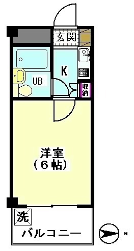 クレセールアズマ 間取り