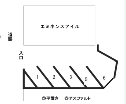 エミネンスアイル駐車場 間取り