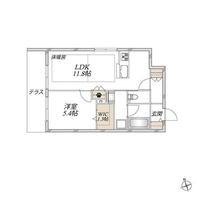 （仮称）羽田1丁目メゾン 間取り