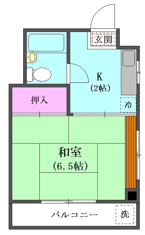 立会川セントラルファイブ 間取り