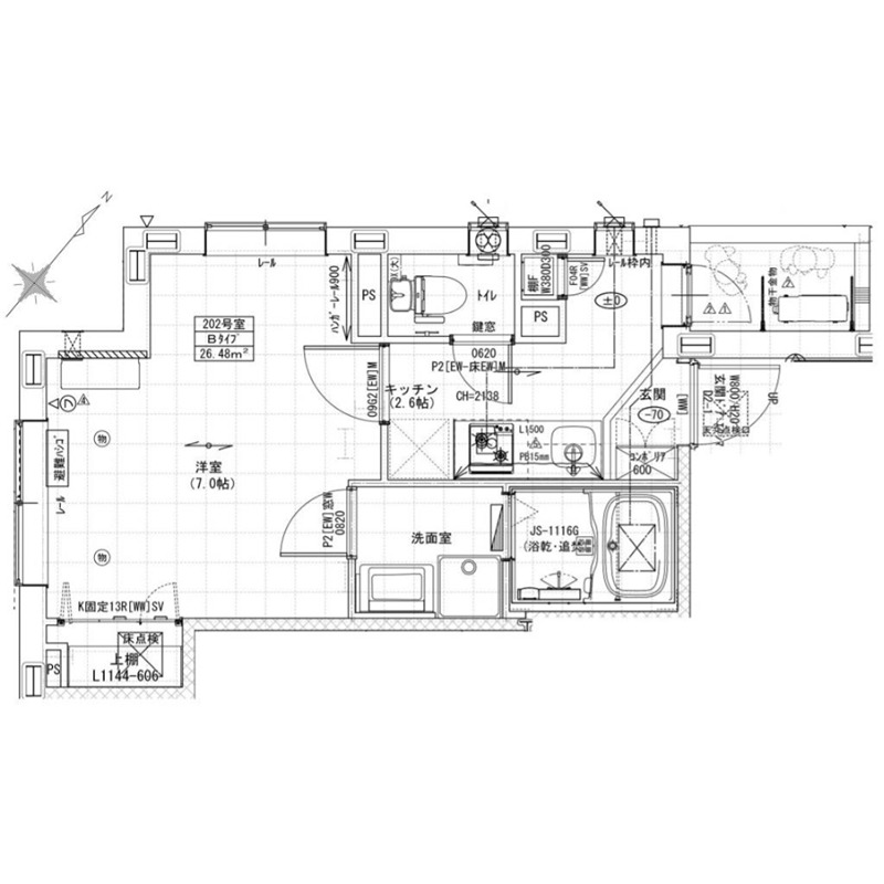 Maison　Cinq 間取り
