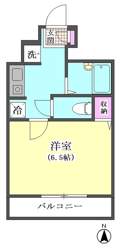 ガーデンコート下北沢 間取り