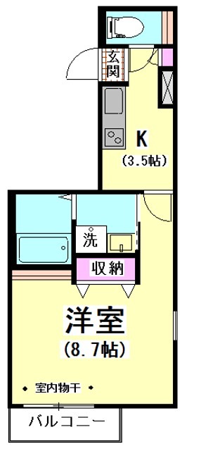 Comfort東矢口 間取り