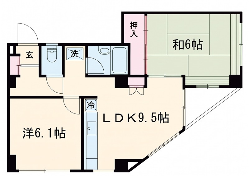 アクシス池上 間取り
