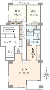 メゾン玉造 間取り