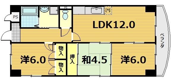 宮城マンションテスト 間取り