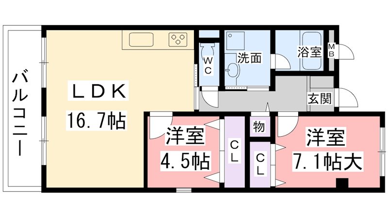 テスト三森 間取り