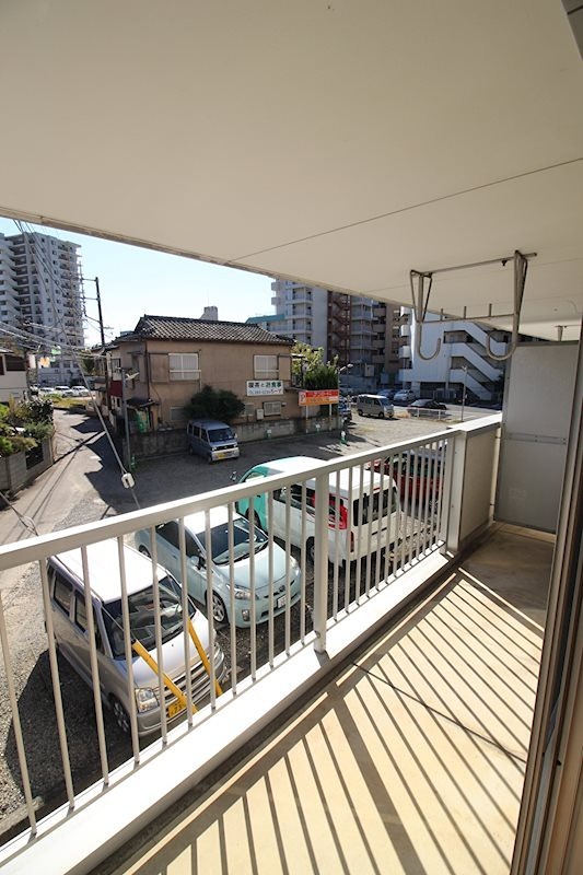 與那覇マンション ベランダ
