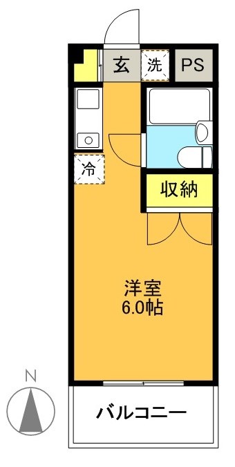 ヒルトップ大田 間取り図