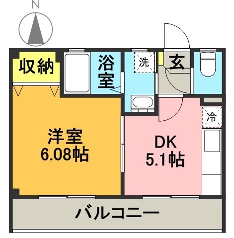 メゾン・ド・オオハシ羽根木 間取り図