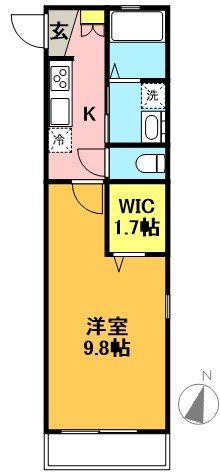 ルピナス羽根木公園　Ｅ 間取り図