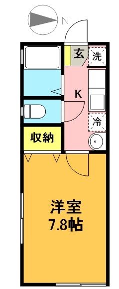 スプリングコート 間取り図