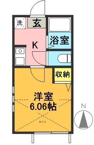 レジェンド平島 201号室 間取り