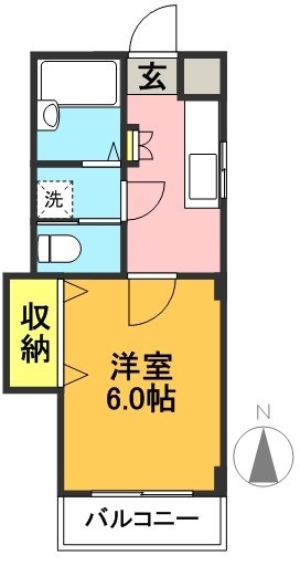 メゾンドブローニュ赤堤 間取り