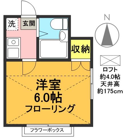 スクウェアーファイブ 間取り図