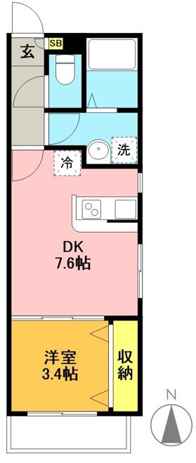 ヴィラＭ＆Ｙ 101号室 間取り