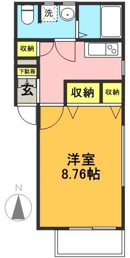 ピエリス東松原  間取り図