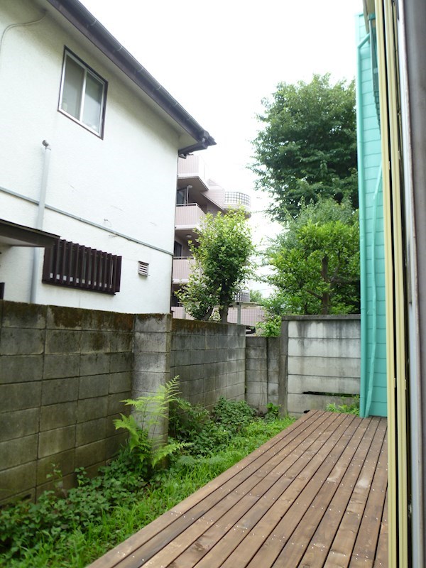 銀杏ロッヂ ベランダ