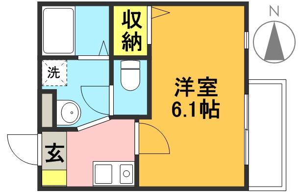 ヒルトップ下北沢 間取り図