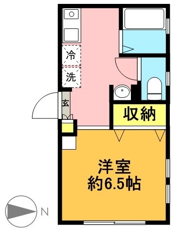 クレスト松原 間取り図