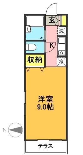 ラ・ヴェルデ松原 間取り図