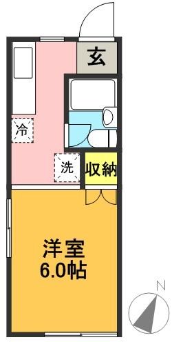 セザール東松原 間取り図