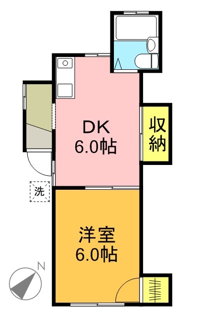 コート松原 間取り図