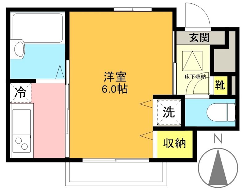 ヴィヴレ松原 間取り図