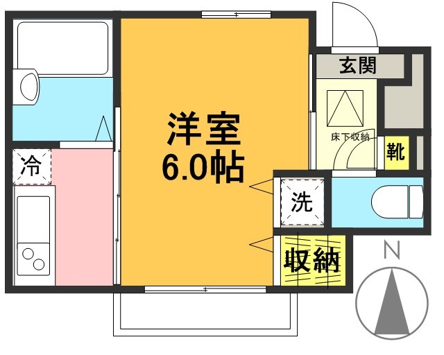 ヴィヴレ松原 間取り図