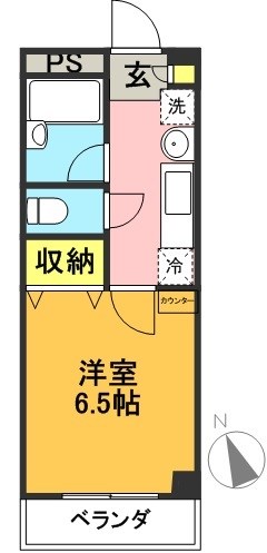 ハイム赤堤 305号室 間取り