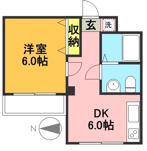 パスコマンション 間取り図