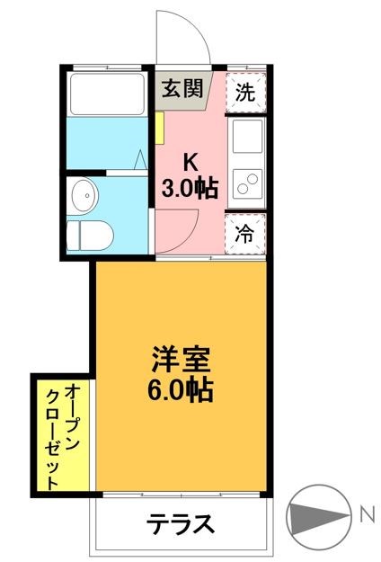 松政ハウス 間取り図