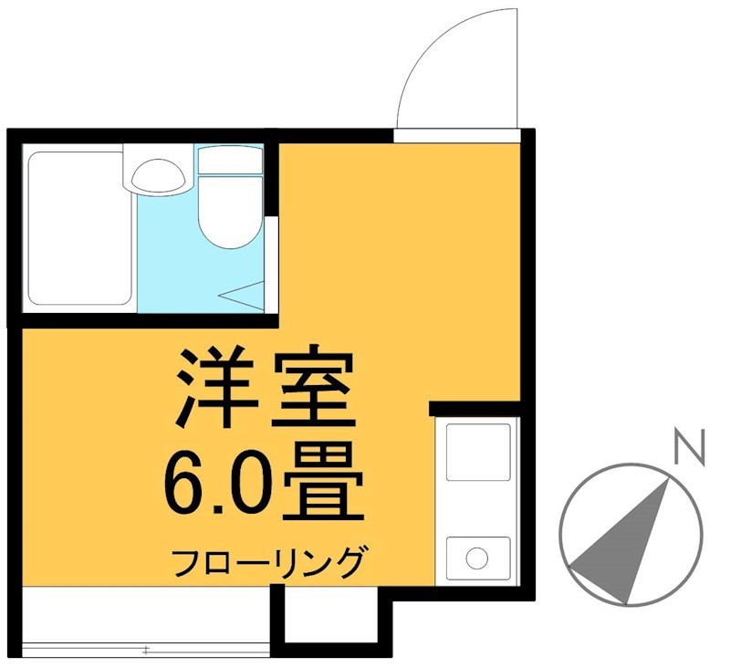 緑樹荘 間取り図