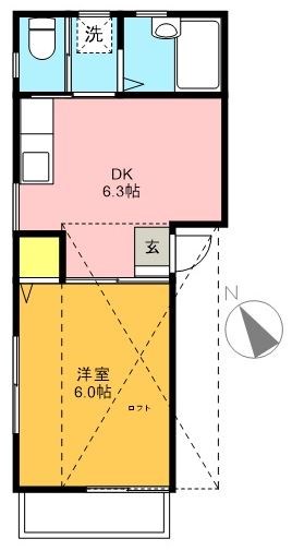サンライズ椿 間取り