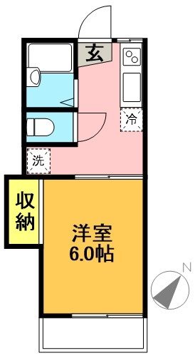 ハイツマヤ 105号室 間取り