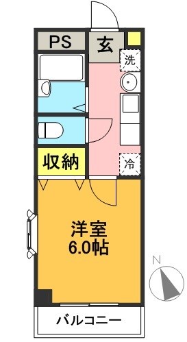 ハイム赤堤 間取り図