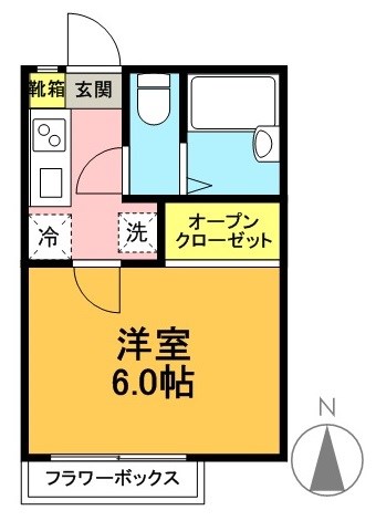 パイナリーアレイ 間取り図