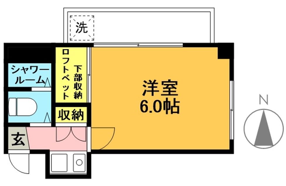 パークハイムスダ 301号室 間取り