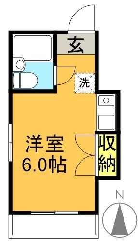 エスコート・ユーアイ 間取り図