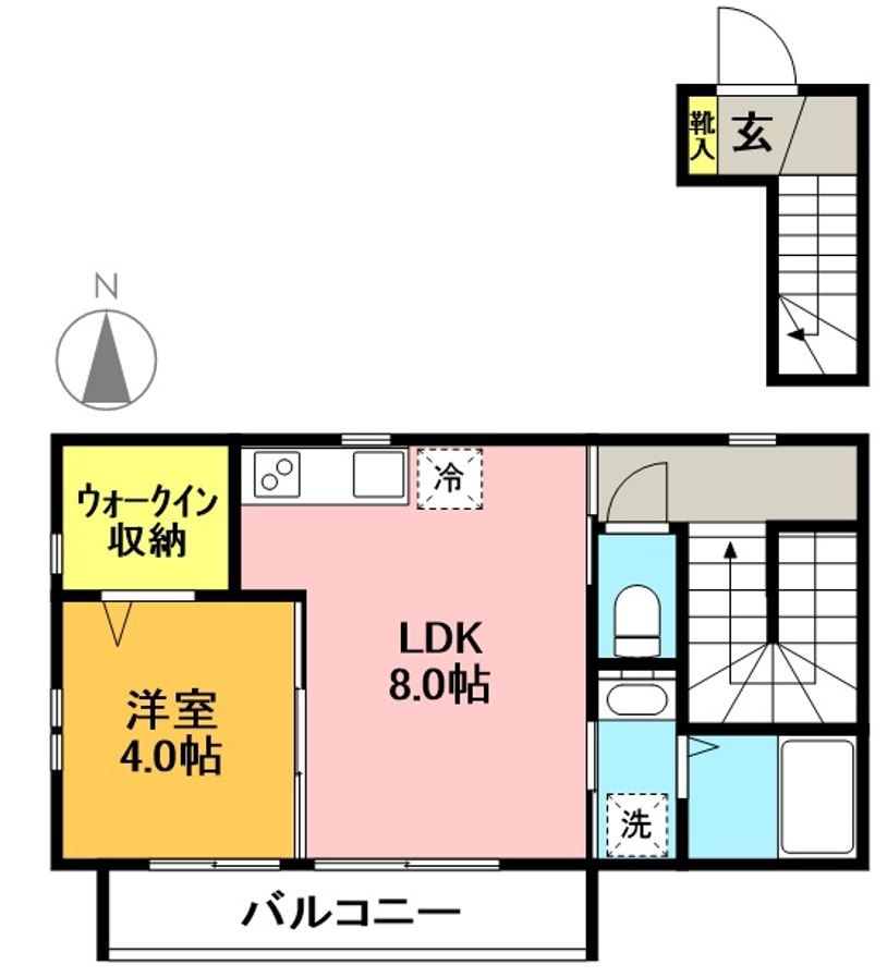 ノーステラス高井戸 間取り図