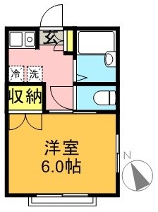 エクセル北沢 間取り図