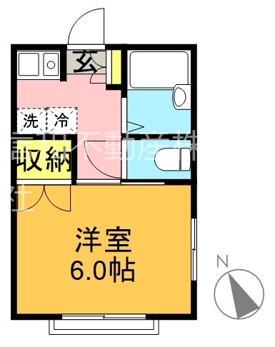 エクセル北沢 間取り図