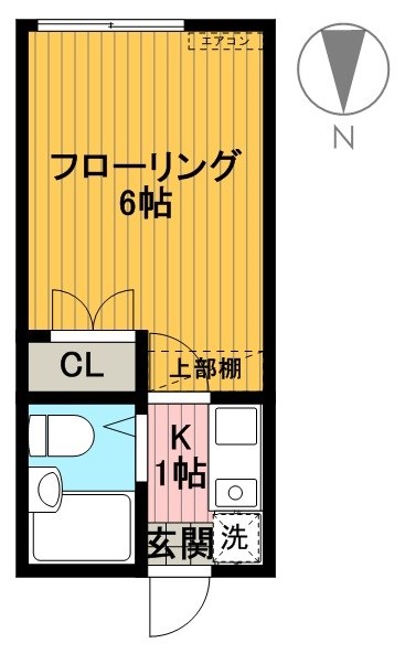 レアーレ明大前 間取り図