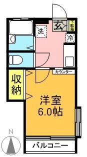 フラッツＮ&amp;rsquo;ｓ 間取り図